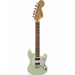 Used Squier Bullet Mustang HH Seafoam Green Solid Body Electric Guitar