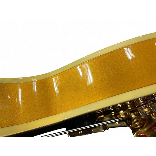 Used 2016 Gibson Les Paul Fort Knox Gold Bullion Solid Body Electric Guitar