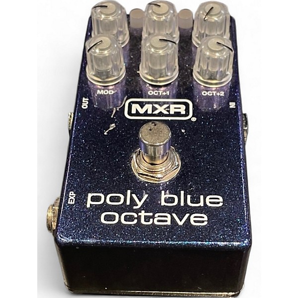 Used MXR POLY BLUE OCTAVE Effect Pedal