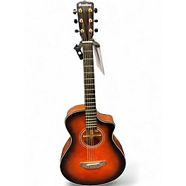 Used Breedlove Performer Concertina Bourbon CE Whiskey Burst Acoustic Guitar