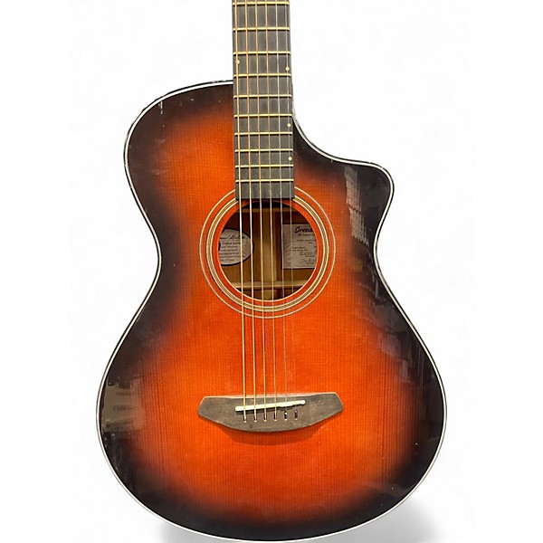Used Breedlove Performer Concertina Bourbon CE Whiskey Burst Acoustic Guitar