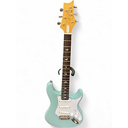 Used PRS SE Silver Sky STONE BLUE Solid Body Electric Guitar
