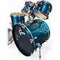 Used Gretsch Drums 5 Piece Blackhawk Teal Drum Kit