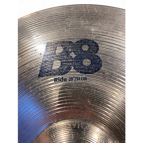 Used SABIAN 20in B8 Ride Cymbal