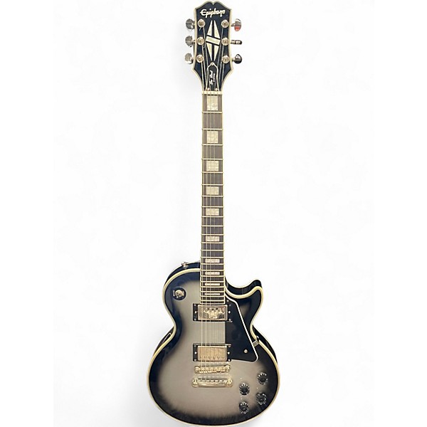Used Epiphone Les Paul Custom GRAY BURST Solid Body Electric Guitar