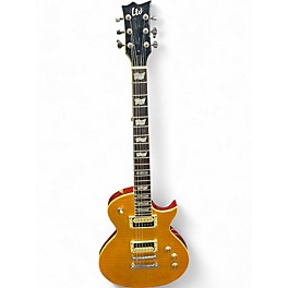 Used ESP LTD 256 FLAME YELLOW Solid Body Electric Guitar