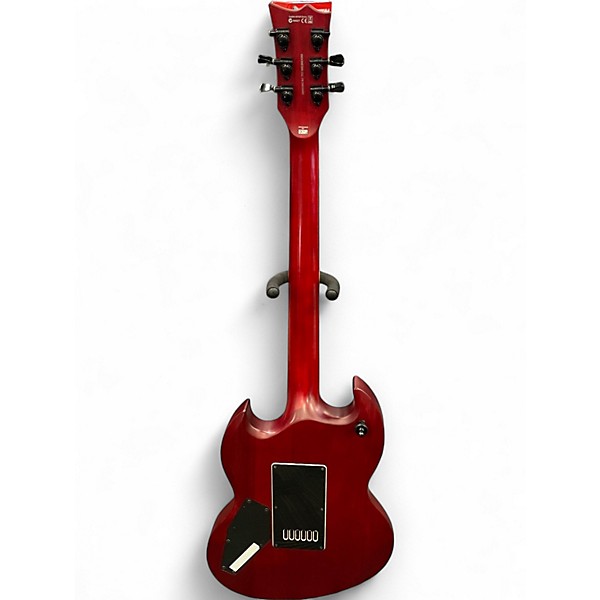Used Ltd LTD Viper 1000 Deluxe Crimson Red Burst Solid Body Electric Guitar