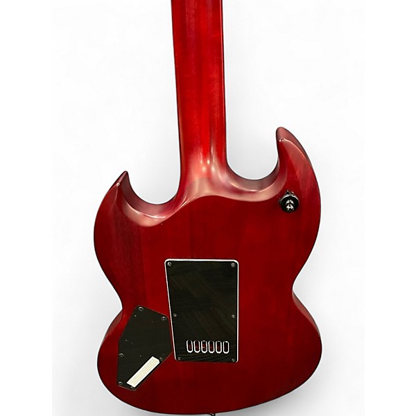 Used Ltd LTD Viper 1000 Deluxe Crimson Red Burst Solid Body Electric Guitar