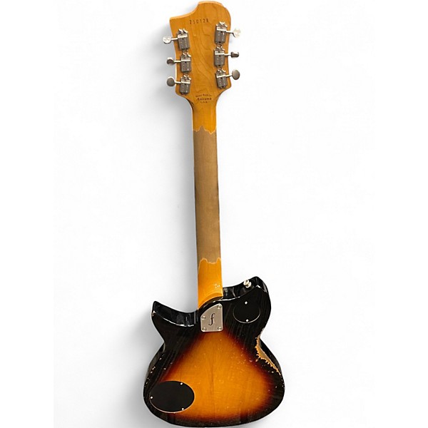 Used 2025 Fano Guitars RB6 Medium Distress Tobacco Sunburst Solid Body Electric Guitar