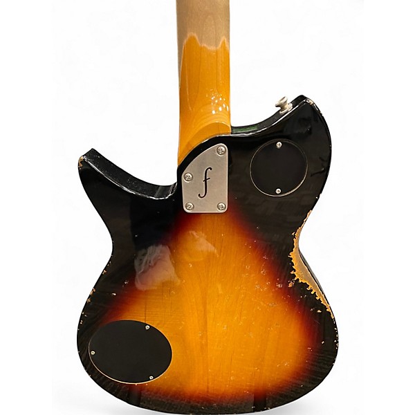 Used 2025 Fano Guitars RB6 Medium Distress Tobacco Sunburst Solid Body Electric Guitar