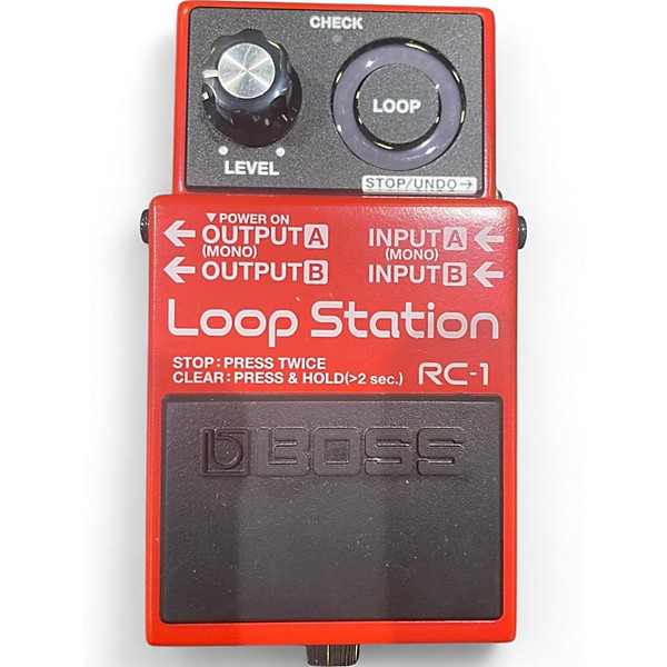 Used BOSS RC1 Loop Station Pedal