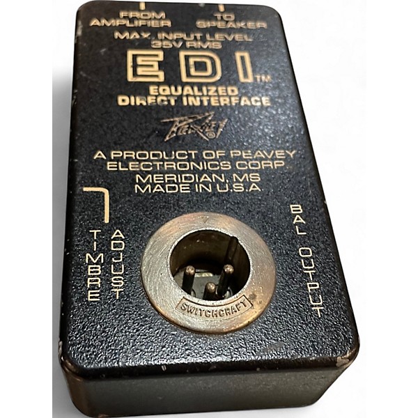 Used Peavey Equalized Direct Interface Direct Box
