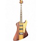 Used DBZ Guitars Diamond Hellfire transparent walnut Electric Bass Guitar thumbnail