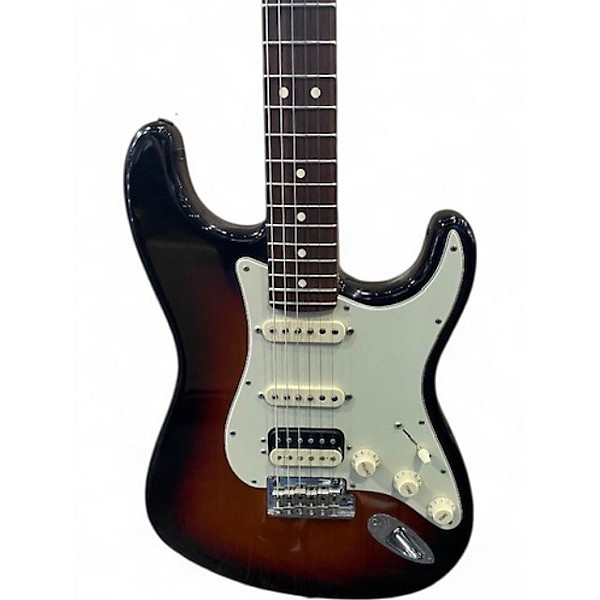 Used Fender American Professional Stratocaster HSS Shawbucker Sunburst Solid Body Electric Guitar