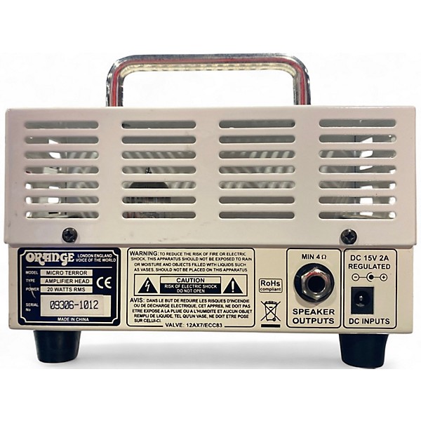 Used Orange Amplifiers Micro Dark 20W Tube Guitar Amp Head