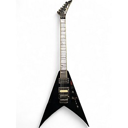 Used Jackson KV2T USA King V Black Solid Body Electric Guitar