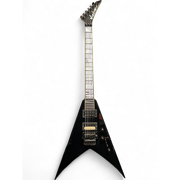 Used Jackson KV2T USA King V Black Solid Body Electric Guitar