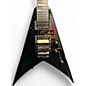 Used Jackson KV2T USA King V Black Solid Body Electric Guitar
