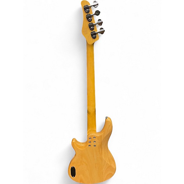 Used Schecter Guitar Research CV-4 Diamond Series Natural Electric Bass Guitar