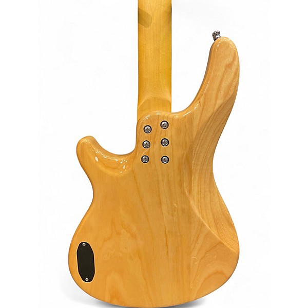 Used Schecter Guitar Research CV-4 Diamond Series Natural Electric Bass Guitar