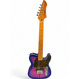 Used Firefly Mad Cat purple burst Solid Body Electric Guitar