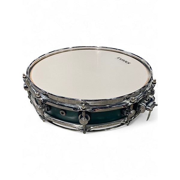 Used DW 14in PI SNARE GREEN Drum