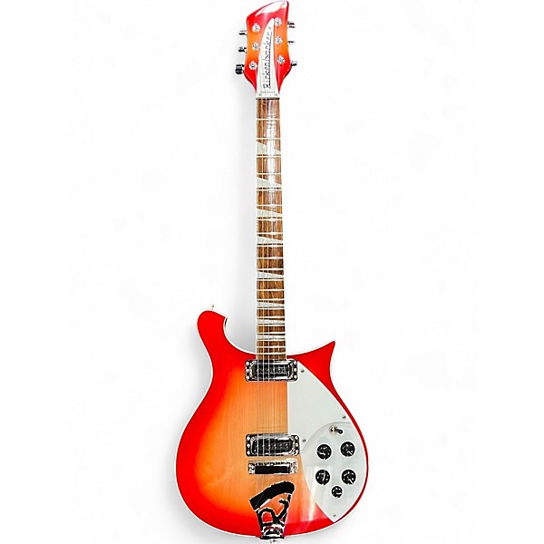 Used Rickenbacker 620 Fireglo Solid Body Electric Guitar