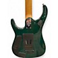 Used Ernie Ball Music Man JP15 John Petrucci Signature BFR Teal Quilt Top Solid Body Electric Guitar
