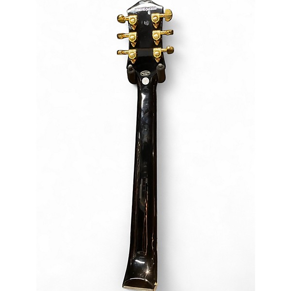 Used Epiphone Les Paul Custom Blackback Pro Antique Ivory Solid Body Electric Guitar