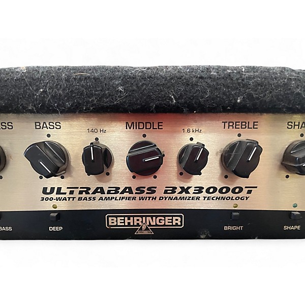 Used Behringer ultrabass  bx 3007 Bass Amp Head