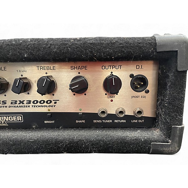 Used Behringer ultrabass  bx 3007 Bass Amp Head