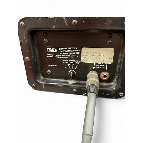 Used Crate BE410 Bass Cabinet