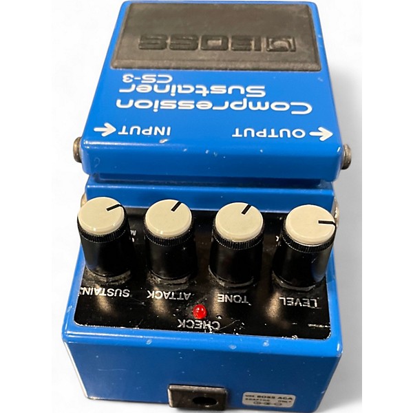 Used BOSS CS3 Compressor Sustainer Effect Pedal | Guitar Center