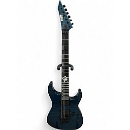 Used 2022 ESP M-II PAUL SAYO II FR BLUE Solid Body Electric Guitar