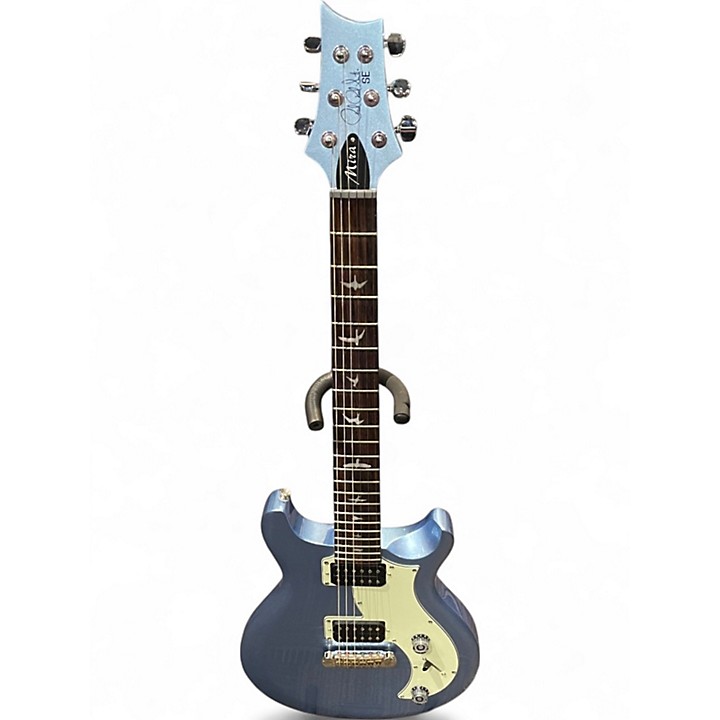 Used PRS Mira SE Metallic Blue Solid Body Electric Guitar