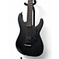 Used ESP LTD Black Metal Black Solid Body Electric Guitar