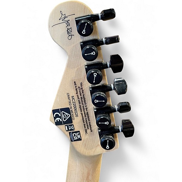 Used Charvel Jim Root Signature Matte Black Solid Body Electric Guitar