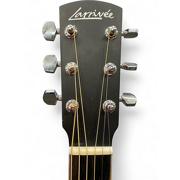 Used Larrivee LV-03 Natural Acoustic Electric Guitar