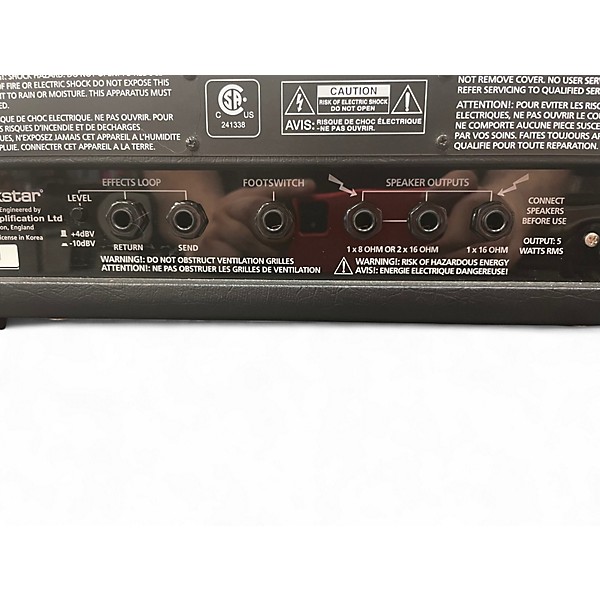 Used Blackstar HT Series HT5H 5W Tube Guitar Amp Head