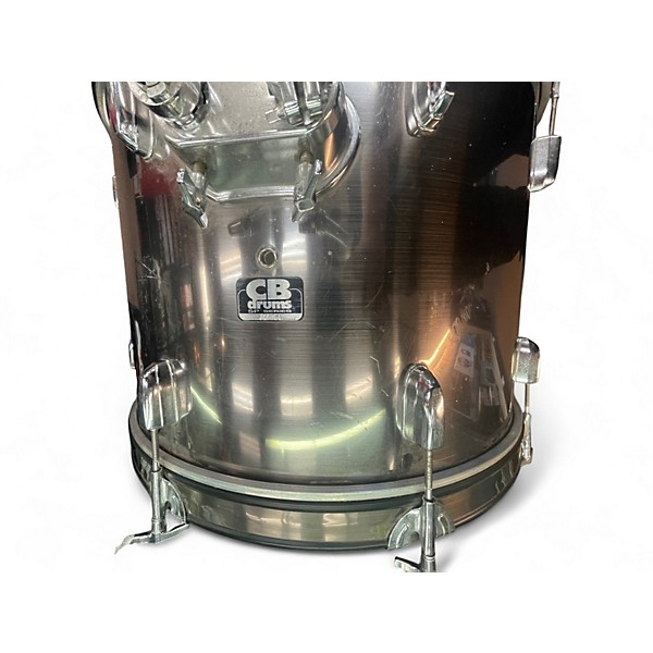 Used CB Percussion 5 Piece JRX55 Silver Drum Kit