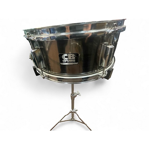 Used CB Percussion 5 Piece JRX55 Silver Drum Kit
