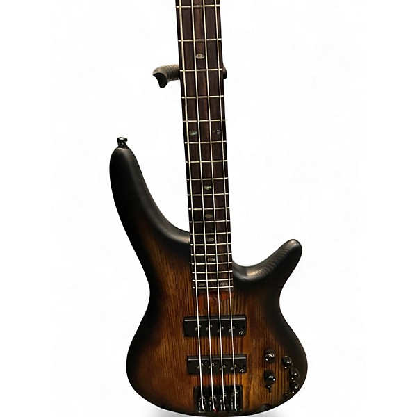 Used Ibanez SR600E ANTIQUE BROWN Electric Bass Guitar