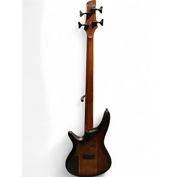 Used Ibanez SR600E ANTIQUE BROWN Electric Bass Guitar