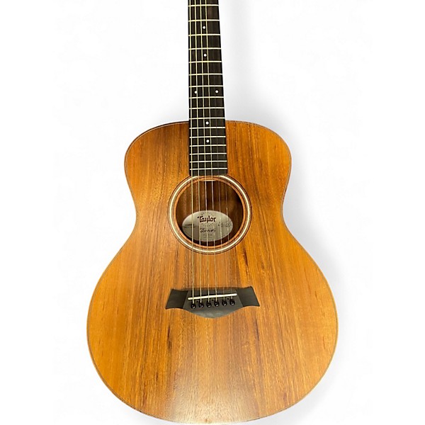 Used Taylor GS Mini Koa E Natural Acoustic Electric Guitar