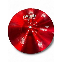 Used Paiste 10in COLOR SOUND 900 SPLASH Cymbal