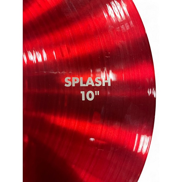 Used Paiste 10in COLOR SOUND 900 SPLASH Cymbal