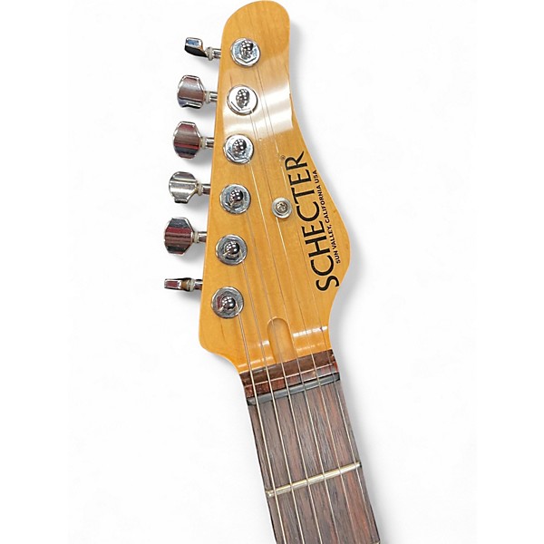 Used Schecter Guitar Research PT VINTAGE HS Tobacco Sunburst Solid Body Electric Guitar