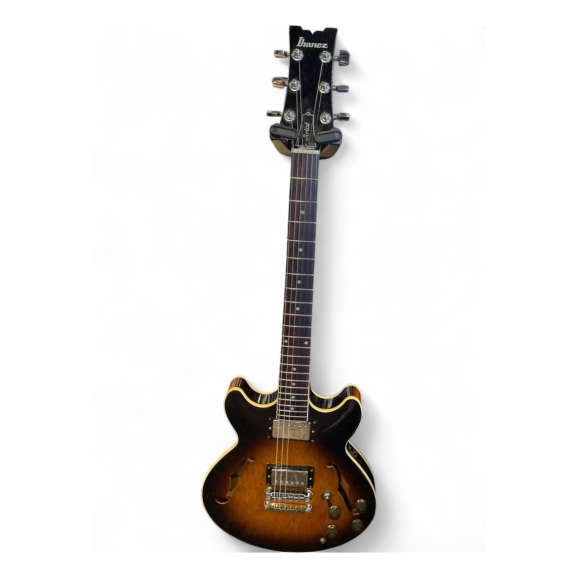 Used 1983 Ibanez Artist AM50 Tobacco Sunburst Hollow Body Electric