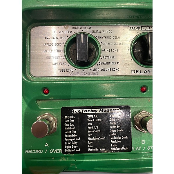 Used Line 6 DL4 Delay Modeler Effect Pedal
