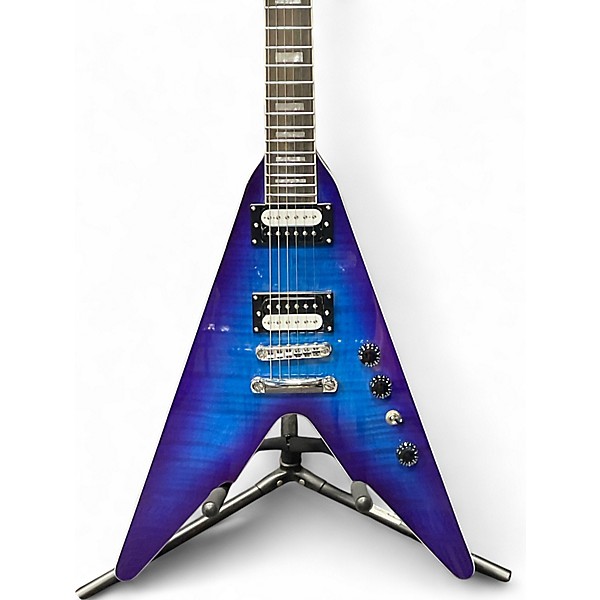 Used Firefly CLASSIC Blue Solid Body Electric Guitar